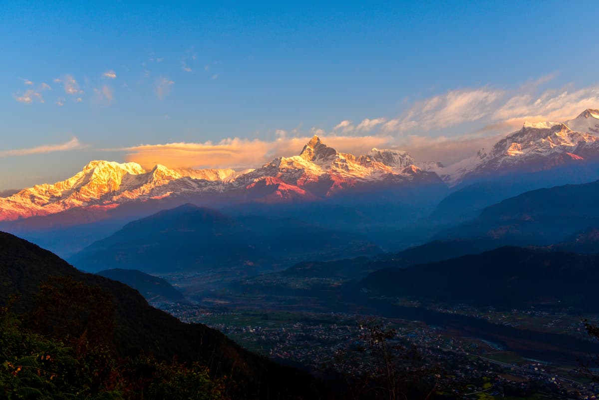 Sunrise at Sarangkot